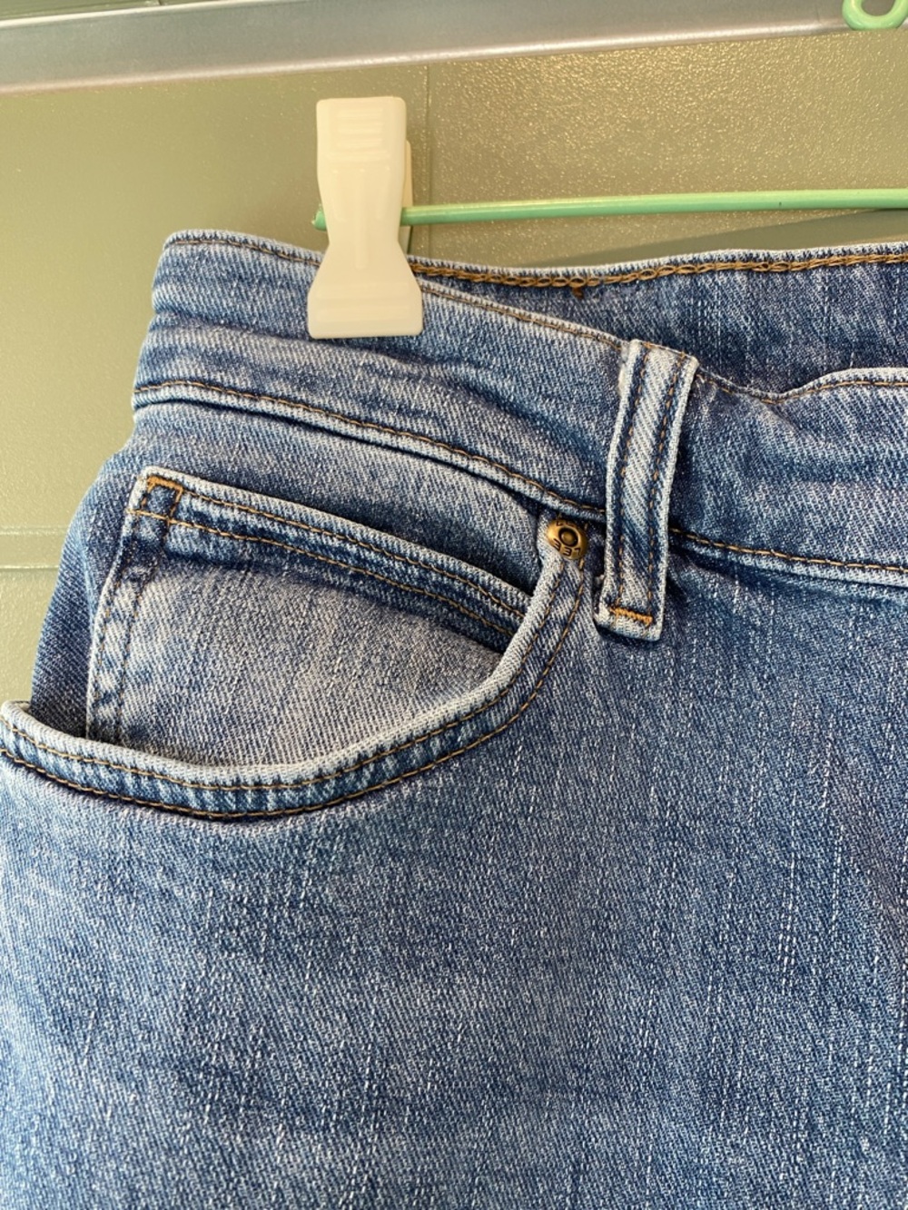 Lee Light Blue Wide-Leg High-Rise Jeans - Picture 3 of 6